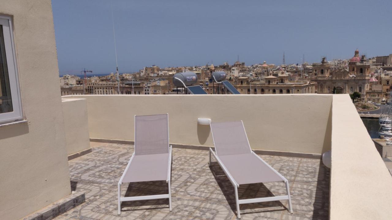 The Penthouse Flat-Terrace&View Lejlighed Senglea Eksteriør billede