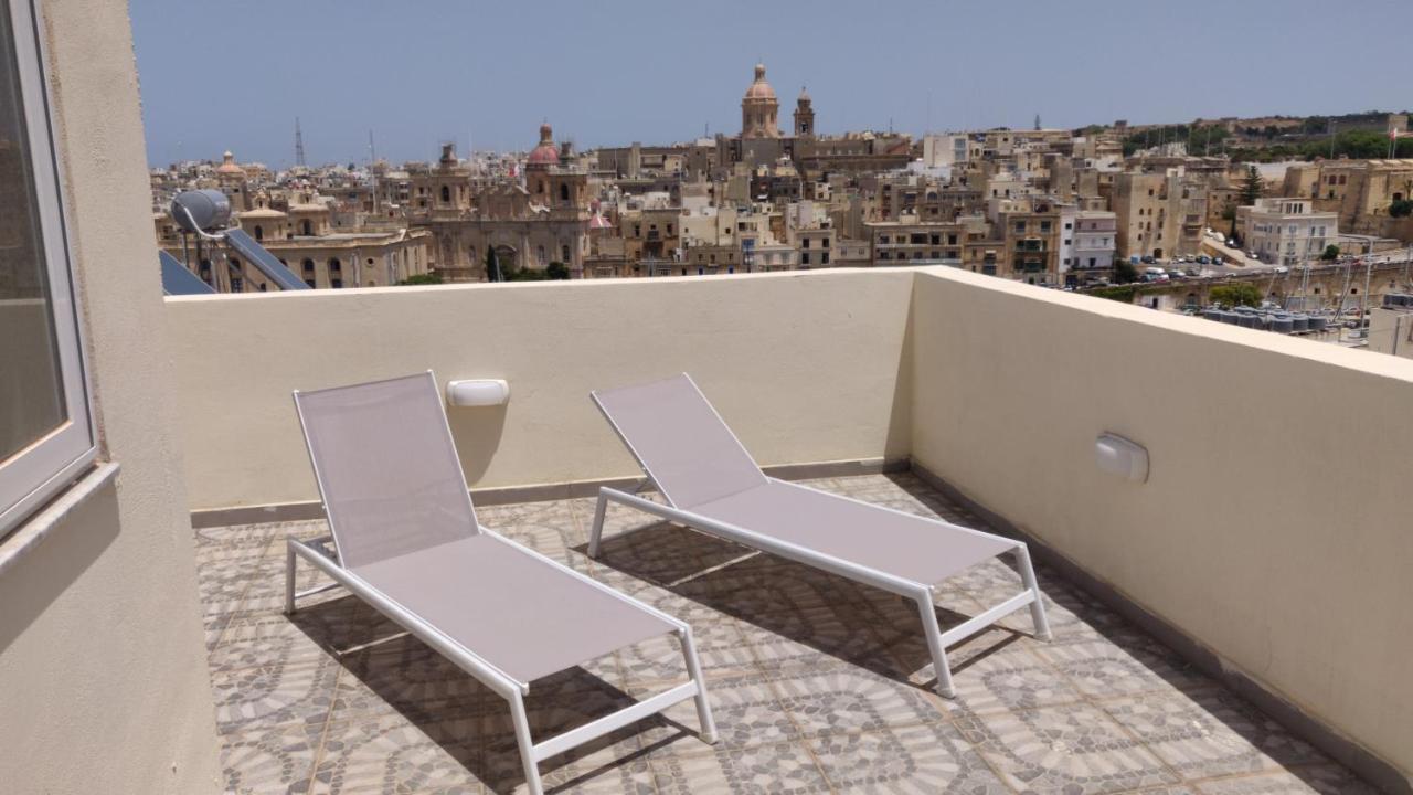The Penthouse Flat-Terrace&View Lejlighed Senglea Eksteriør billede